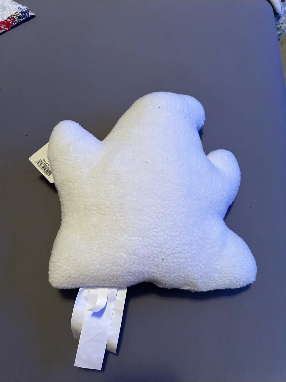Ghost Pillow Holiday Throw Pillow - White